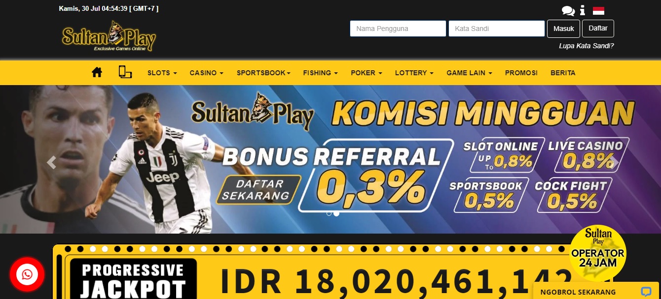 Slot Online Indonesia Sultan Play