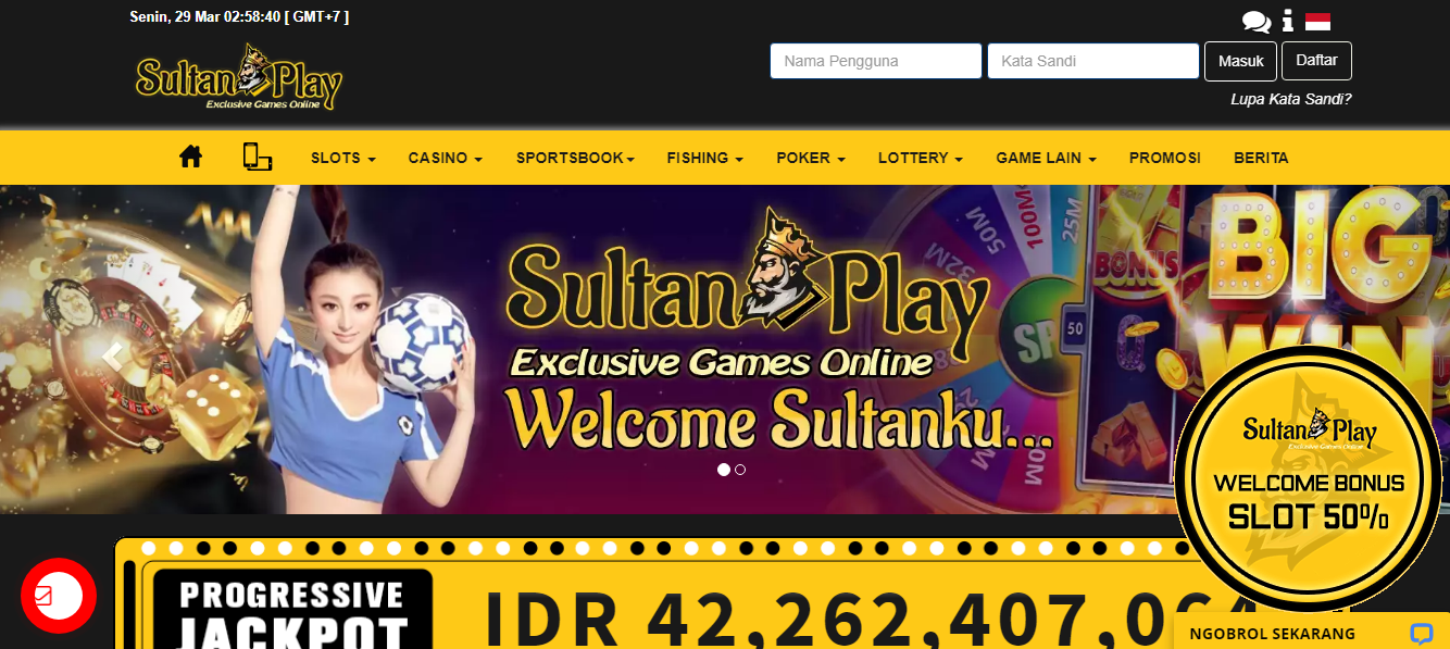 Slot Online Indonesia Sultan Play
